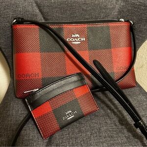 Coach Crossbody & Skinny ID Wallet Combo